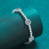 Dazzling Round Cut Moissanite Tennis Bracelet Cal - Jewelry